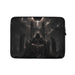 Eclipse Monarch laptop sleeve with dark fantasy design, padded protection, faux fur interior, and water-resistant material
