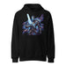 Astral Knight super heavyweight hoodie with cosmic armor design and oversized fit